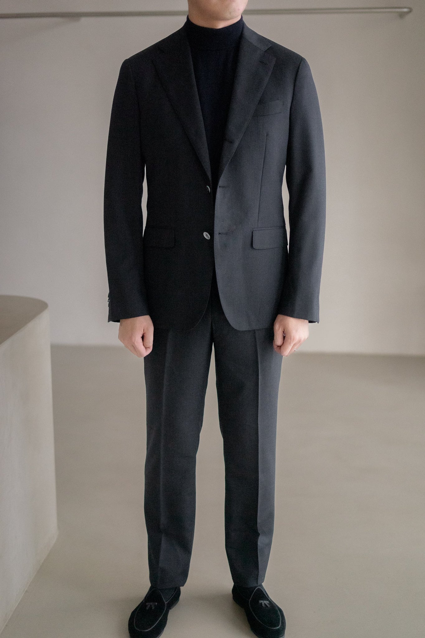 Japanese Wool Two Piece Suit - Size 54